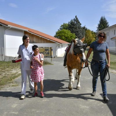 Équithérapie au MAS Hélios