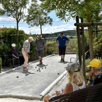 Terrain de pétanque au Domaine de Maleska